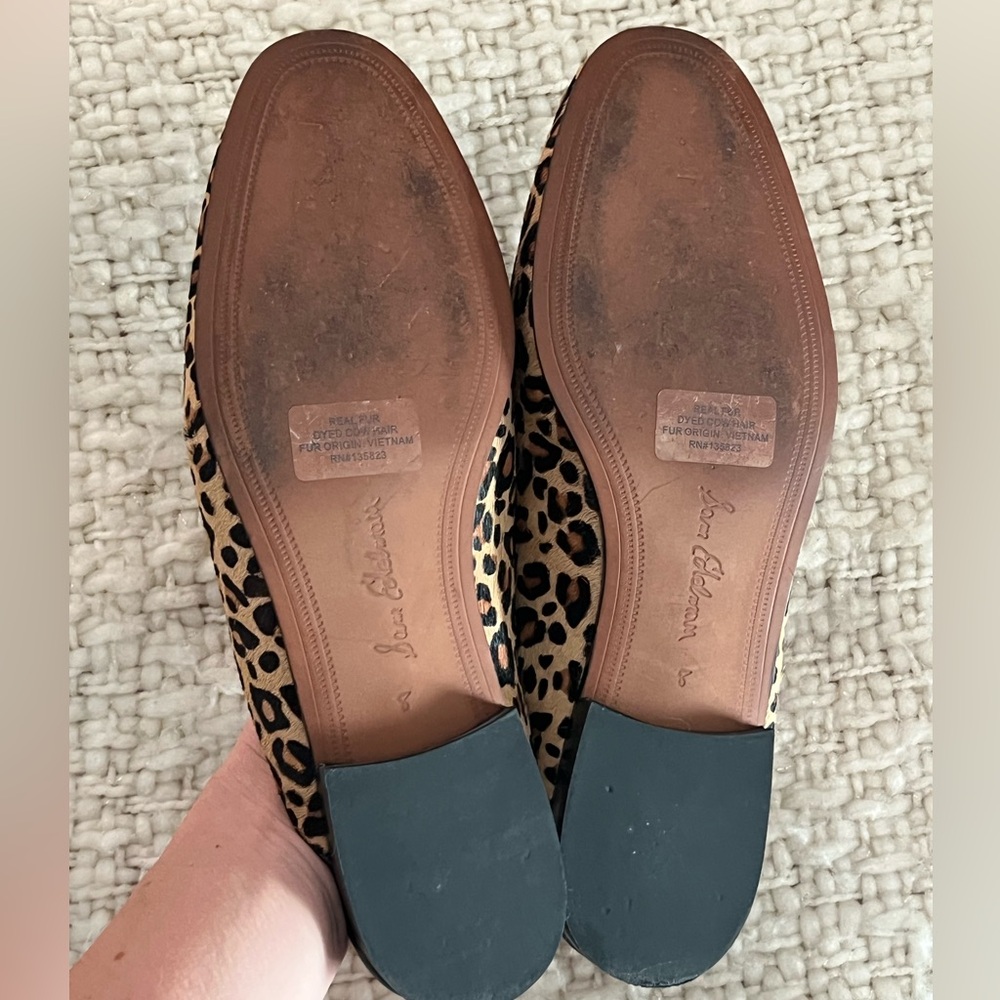 Sam Edelman Calf hair Animal Print Loafers - Picture 2 of 5